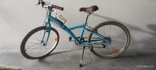 B-Twin Polly 300 Bicicleta Azul