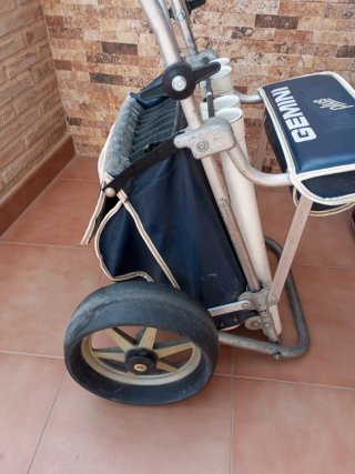 Carro  vintage porta palos de golf  GEMINI plus