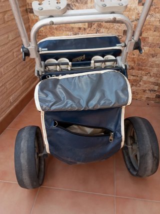 Carro  vintage porta palos de golf  GEMINI plus