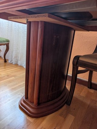 Mesa comedor madera extensible