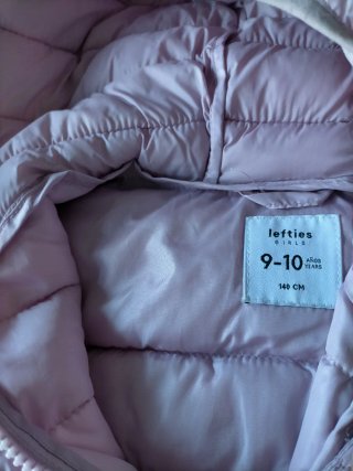 Lote 4 chaquetas niña T. 9-10 (140cm)