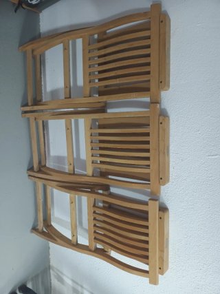 Sillas de madera para jardín