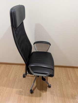 Silla de escritorio IKEA Markus Negra