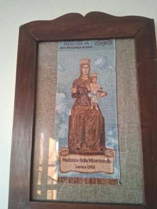 Icona arazzo Madonna della Misericordia