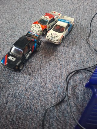 Pistas y coches Scalextric