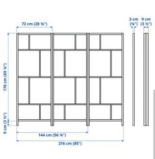 Biombo separador de ambientes
