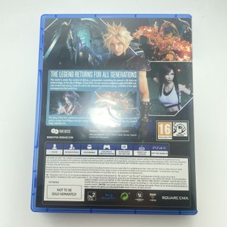 Final Fantasy VII Remake Deluxe PS4