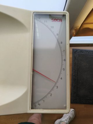 Báscula Seca Bebé Vintage