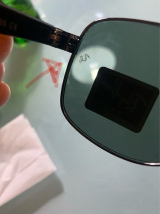 Occhiali da sole Ray-Ban neri