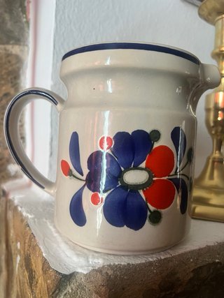 Jarra Waechtersbach Cerámica Flores