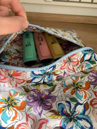 Funda libro ebook ipad con bolsillo artesanal