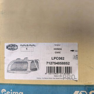 FARO IZQUIERDO HONDA CIVIC NUEVO LPC062