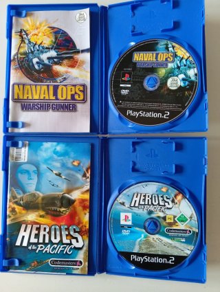 Naval OPS + Heroes of Pacific PS2