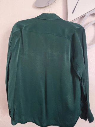 Camicia Zara Verde Taglia M
