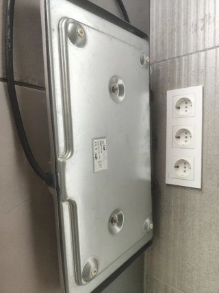 Fornello elettrico doppio portatile
