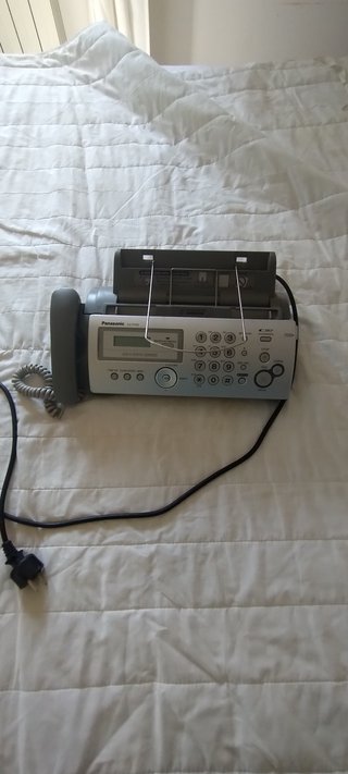 Fax Panasonic Grigio Bianco