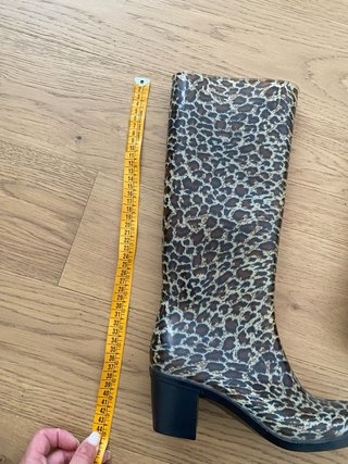 Stivali donna leopardati tacco