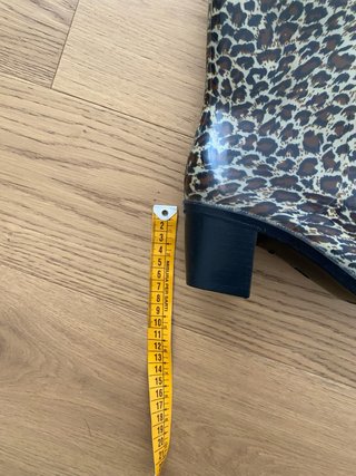 Stivali donna leopardati tacco