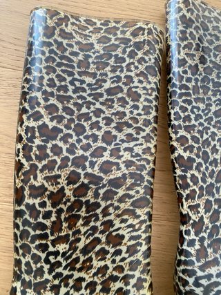 Stivali donna leopardati tacco