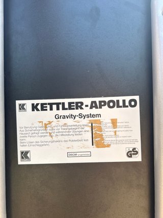 Máquina Inversión Kettler Apollo Gravity