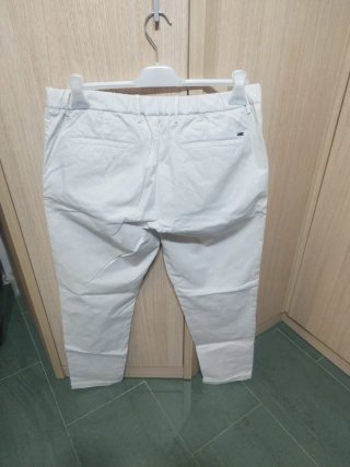 Pantalón Chico Massimo Dutti Blanco Talla L