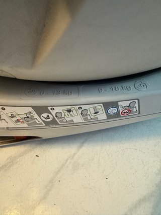 Silla coche Britax Römer giratoria