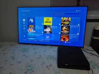 TV Daewoo 40 + PS4 (PlayStation 4) + Juegos