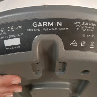 Antena Radar Garmin Blanca