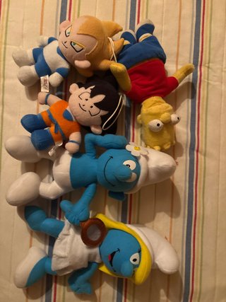 Lote de peluches variados