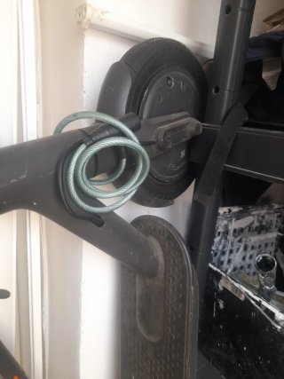 Patinete eléctrico sin batería
