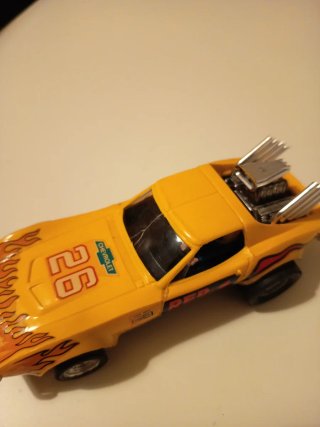 Coche Scalextric Exin Amarillo