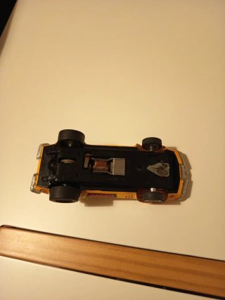 Coche Scalextric Exin Amarillo