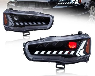 Faros LED Lancer X Homologados