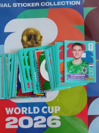 Pack 65 cromos diferentes Mundial  2026 Panini