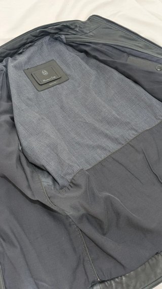 Chaqueta Cuero Massimo Dutti Talla S