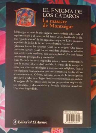 Libros EL ENIGMA DE LOS CATARIS
