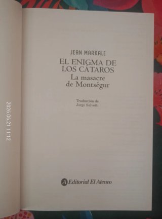 Libros EL ENIGMA DE LOS CATARIS