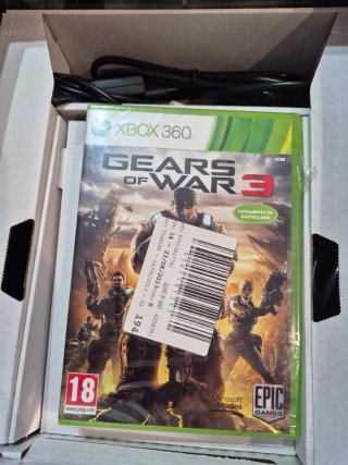 Consola Xbox 360 Edición Limitada Gears of War 3