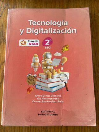 Tecnología y Digitalización : 2o ESO Proyecto Star