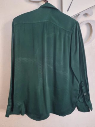Camicia Zara taglia S verde
