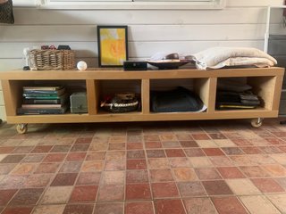 Regalo Estantería Ikea Abedul con Ruedas