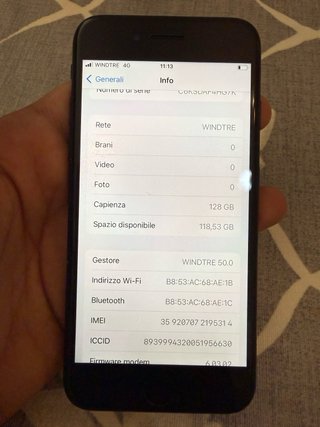 iPhone 7 128GB Nero