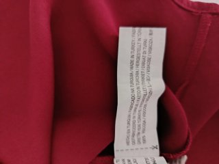 Blusa Zara Mujer Roja Viscosa