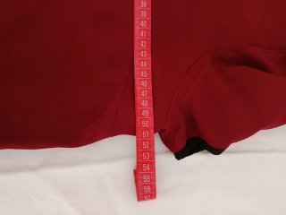 Blusa Zara Mujer Roja Viscosa