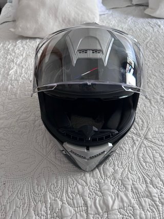 Casco Moto Astone GT1200F Negro/Gris