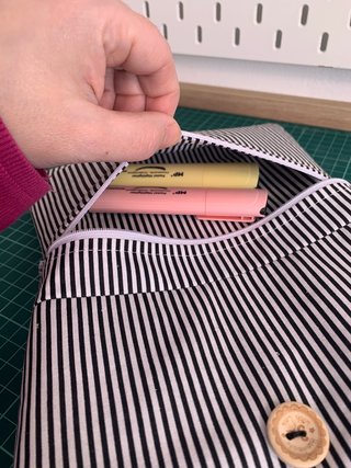Funda libro ebook ipad con bolsillo artesanal
