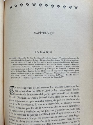 Alfonso V de Aragón en Italia 3 Vol  1903