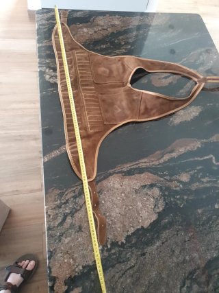 Chaleco Canana Cuero Marrón