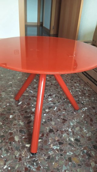 Mesa y 2 sillas terraza cristal y metal