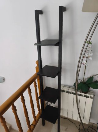 Estantería Escalera Negra